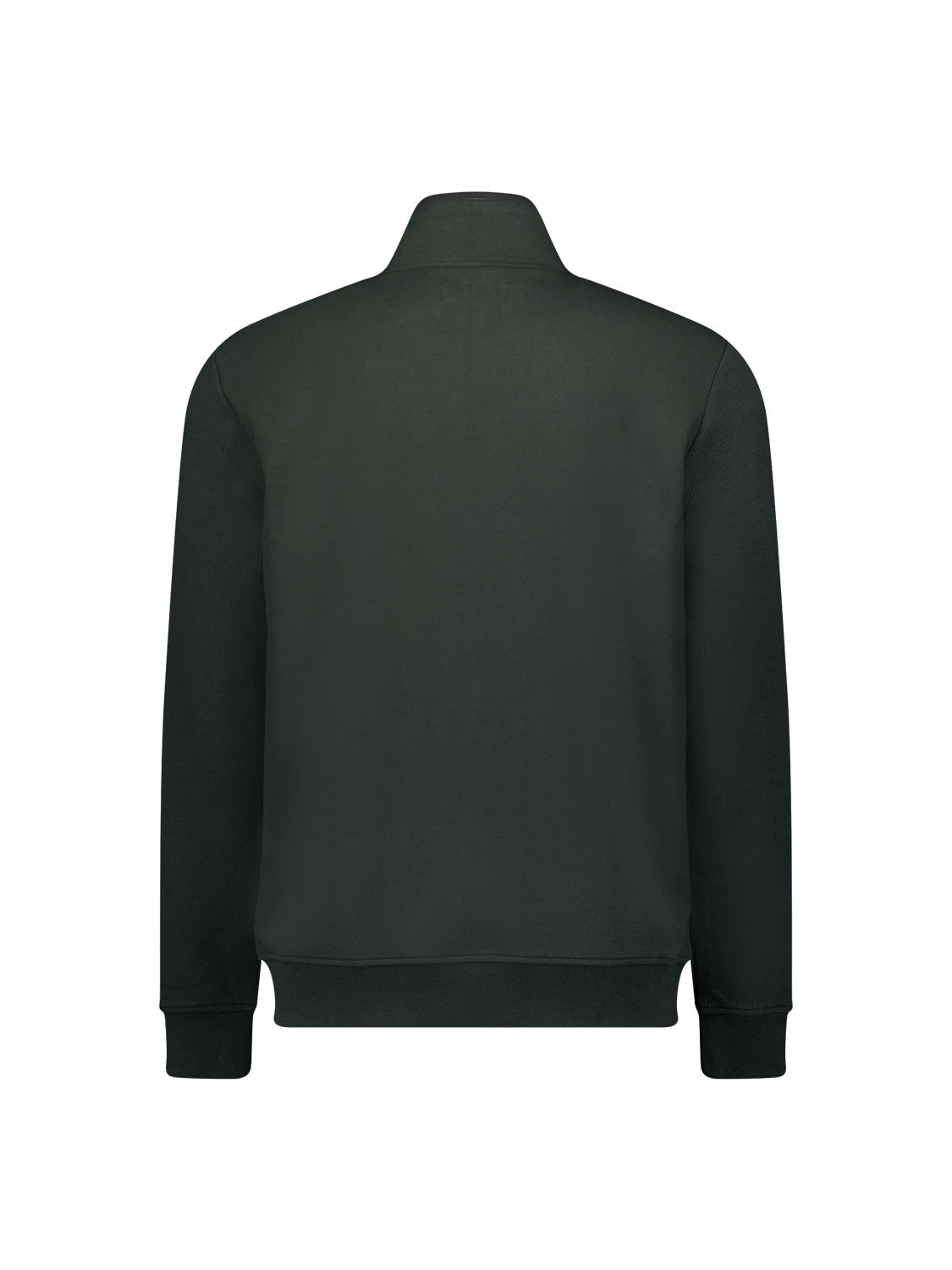No Excess - Full Zip Twill Sweater