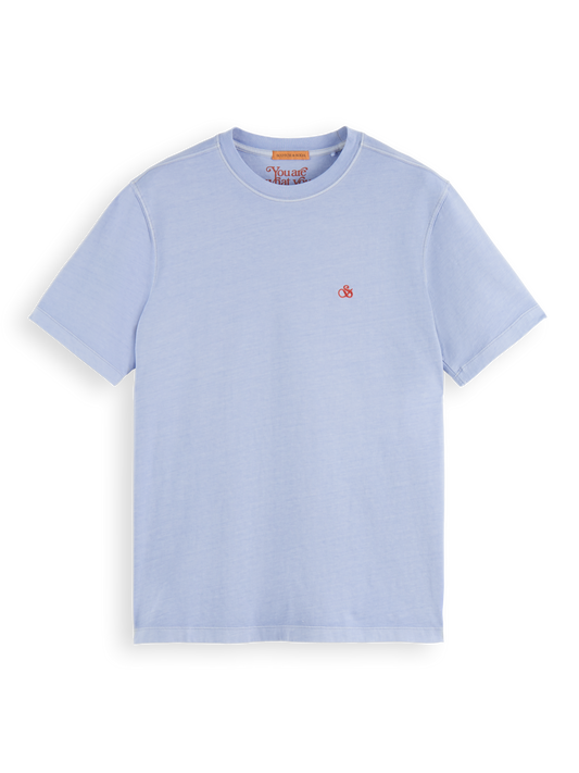 Scotch & Soda - Logo T-Shirt - Twilight or Field Green