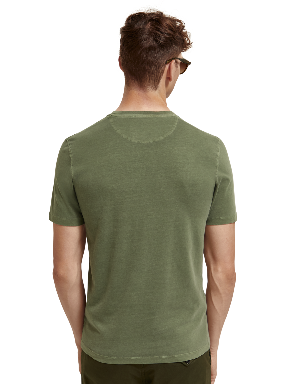 Scotch & Soda - Logo T-Shirt - Twilight or Field Green