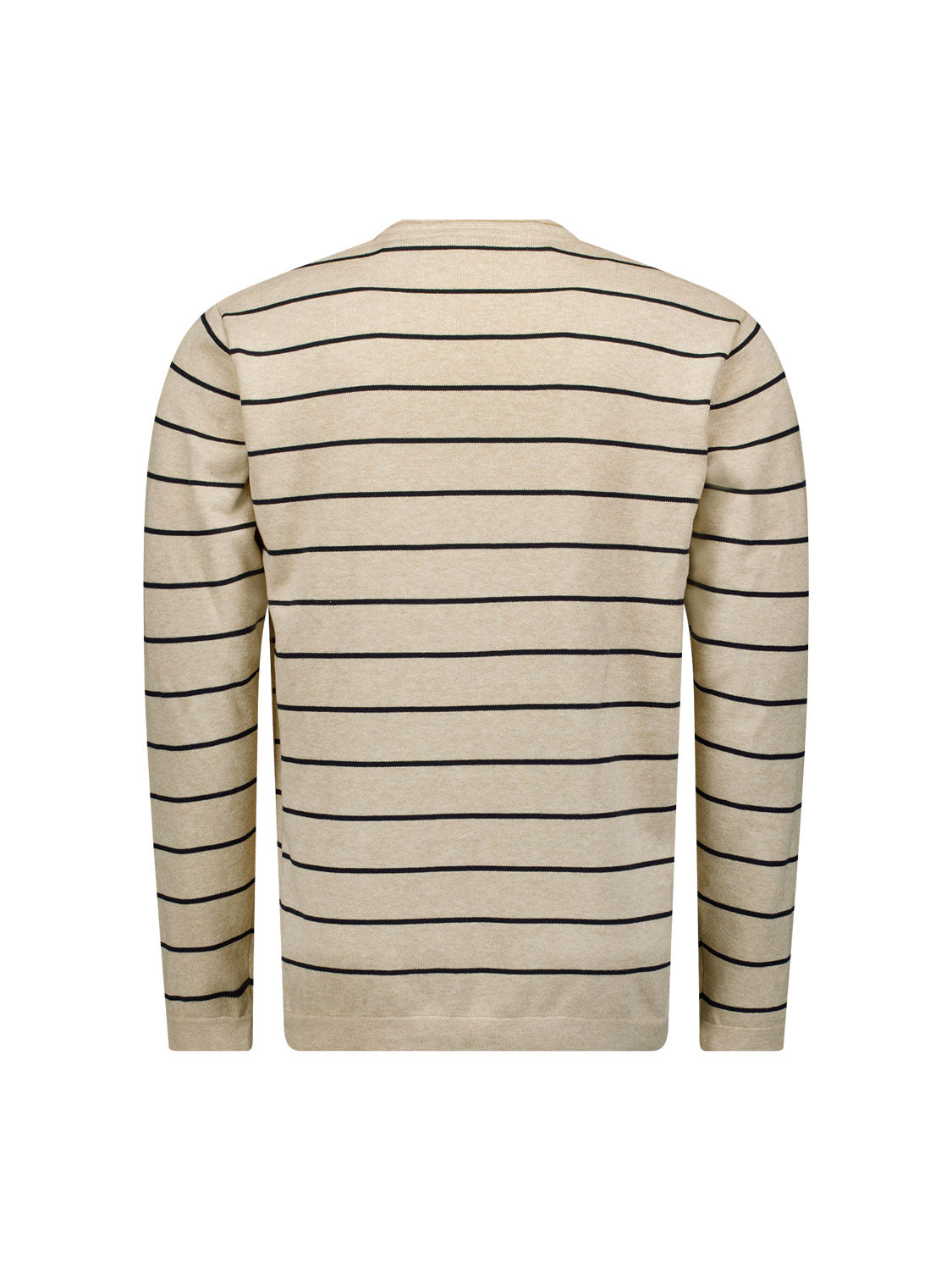 No Excess - Striped Crewneck Pullover - Mint or Cream
