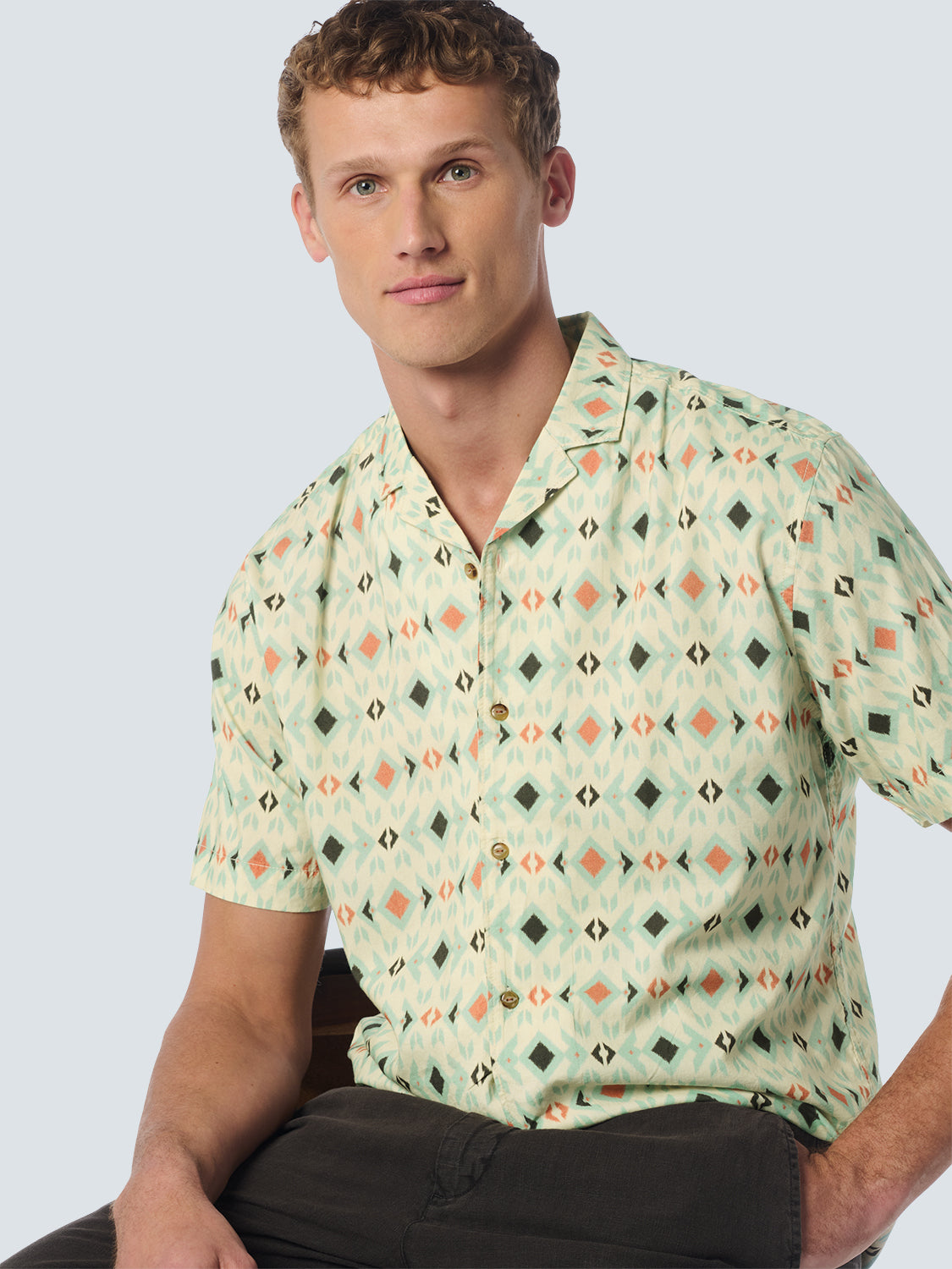 No Excess - Short Sleeved Resort Collar Shirt - Two Colourways
