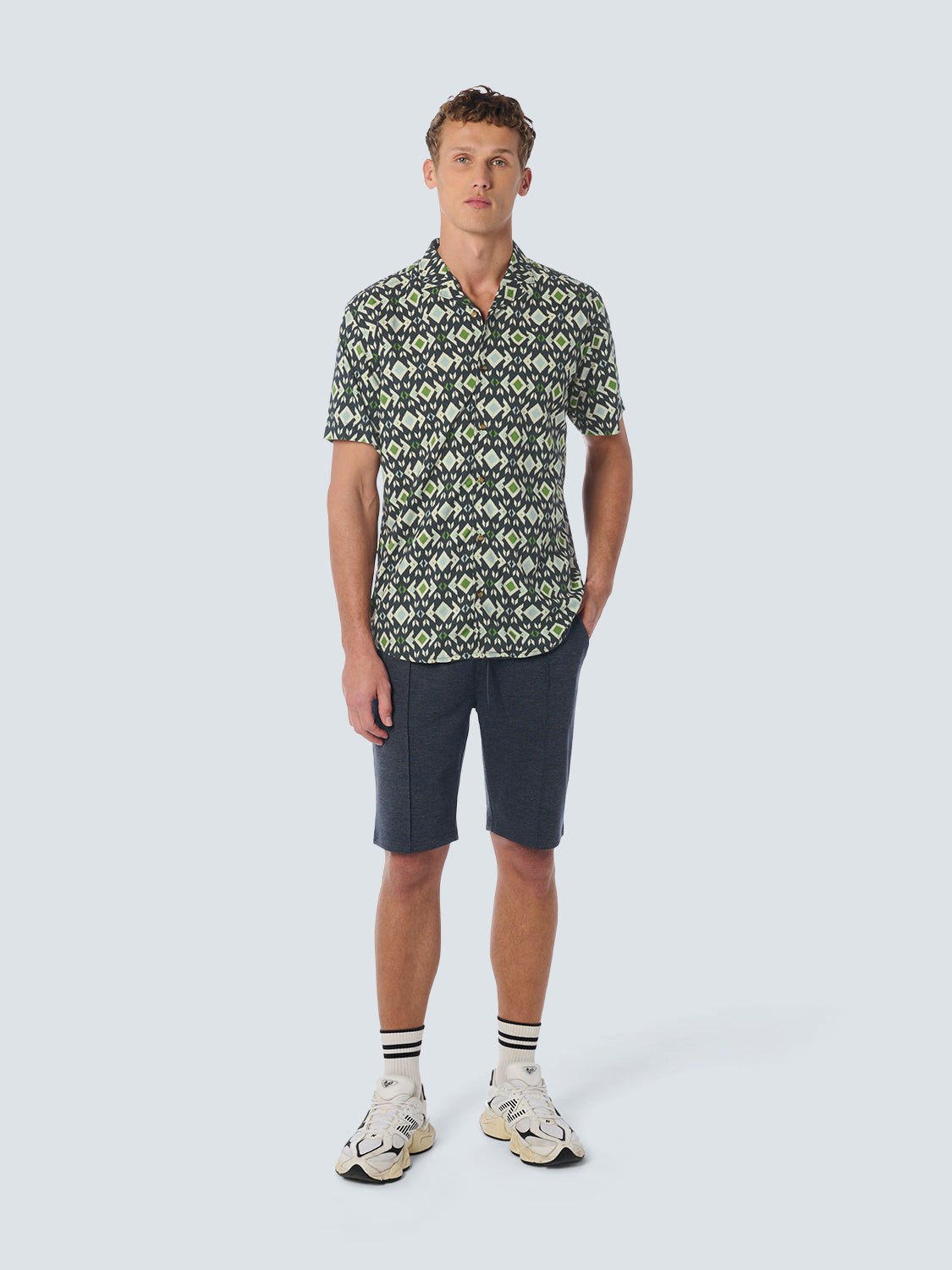 No Excess - Short Sleeved Resort Collar Shirt - Two Colourways