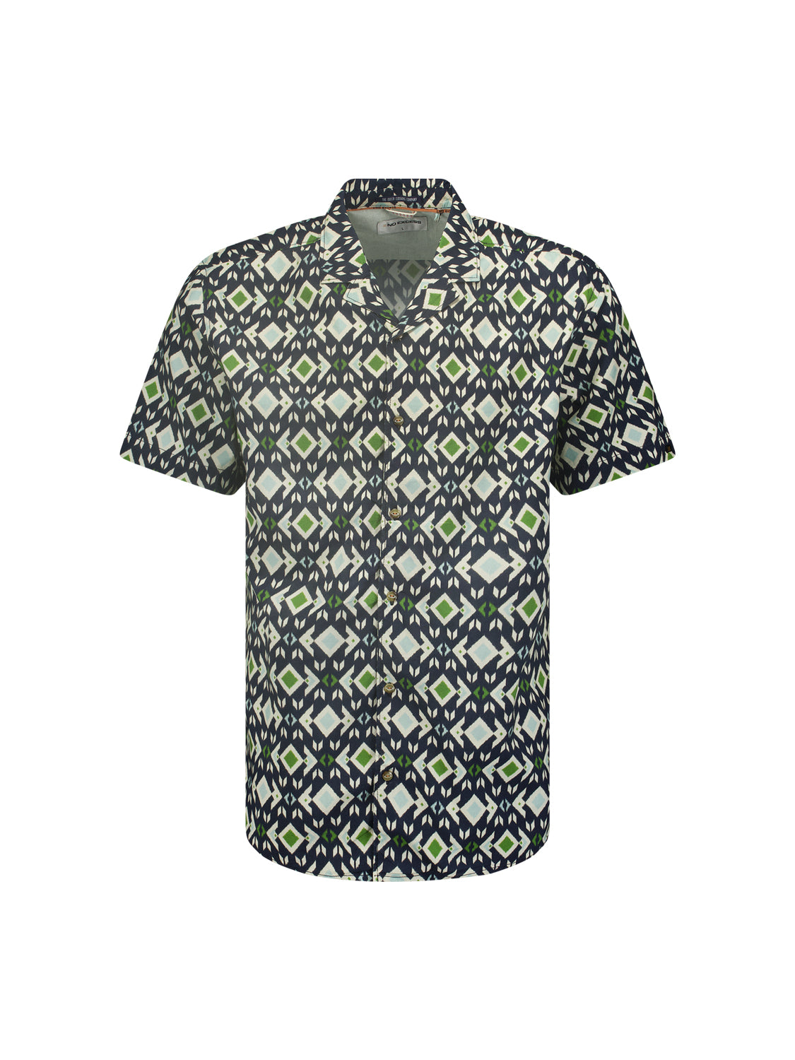 No Excess - Short Sleeved Resort Collar Shirt - Two Colourways