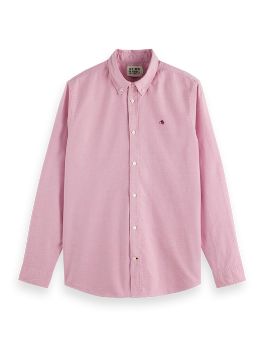 Scotch & Soda - Essential Oxford Shirt - Cadillac Pink