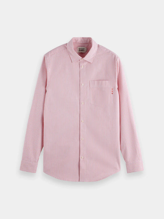 Scotch & Soda - Striped Shirt - Paprika