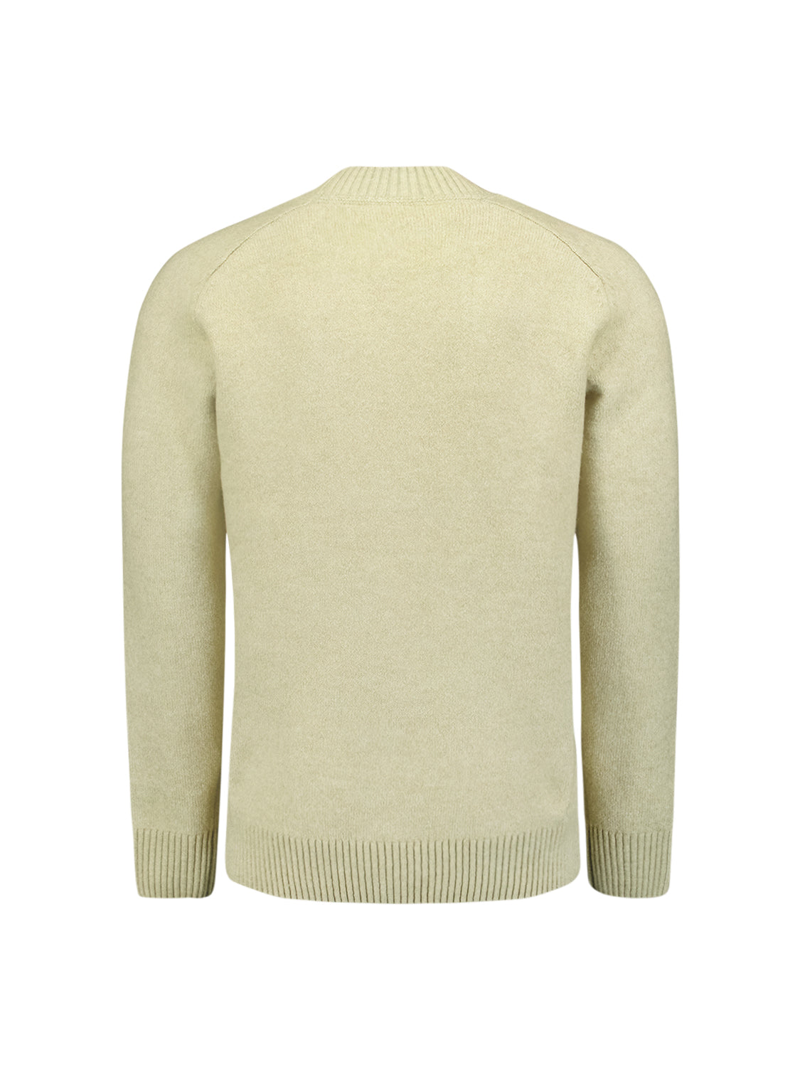 No Excess - Jacquard Crew Pullover - Cement