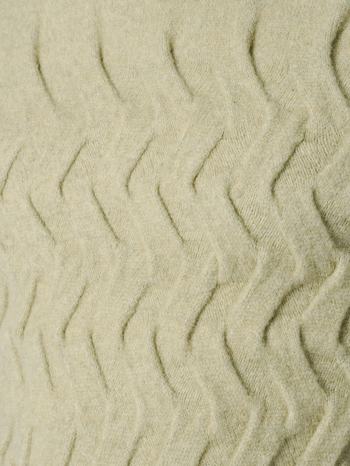 No Excess - Jacquard Crew Pullover - Cement