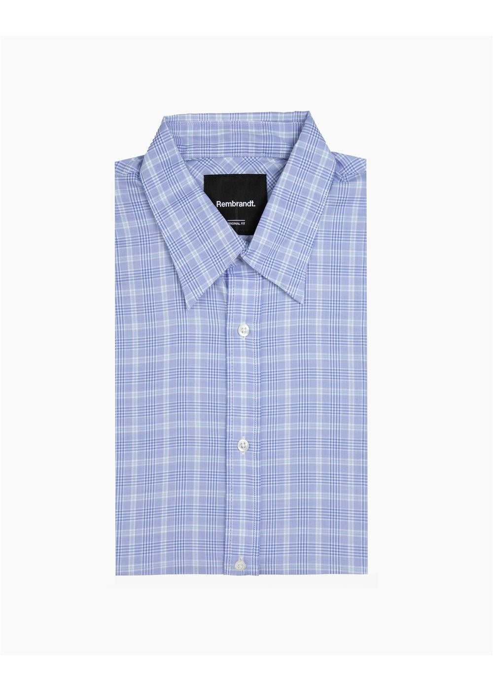 Rembrandt - Sinatra Shirt - Blue Glen Check