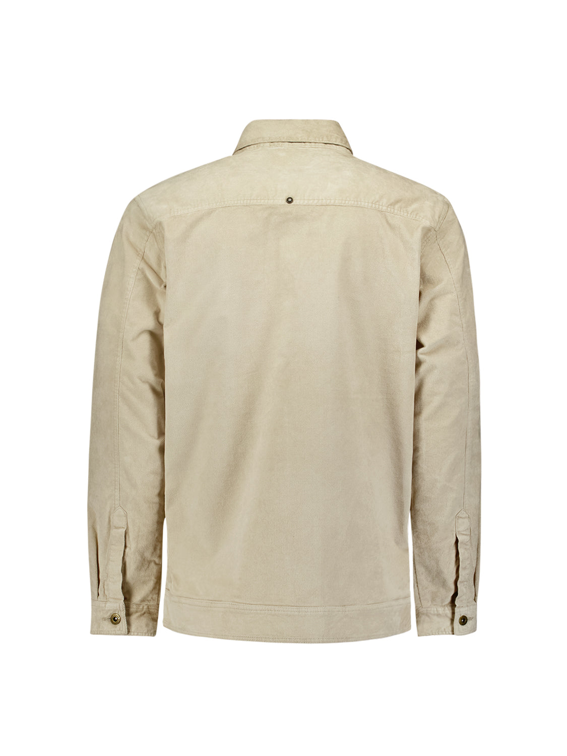 No Excess - Corduroy Stretch Overshirt - Cement