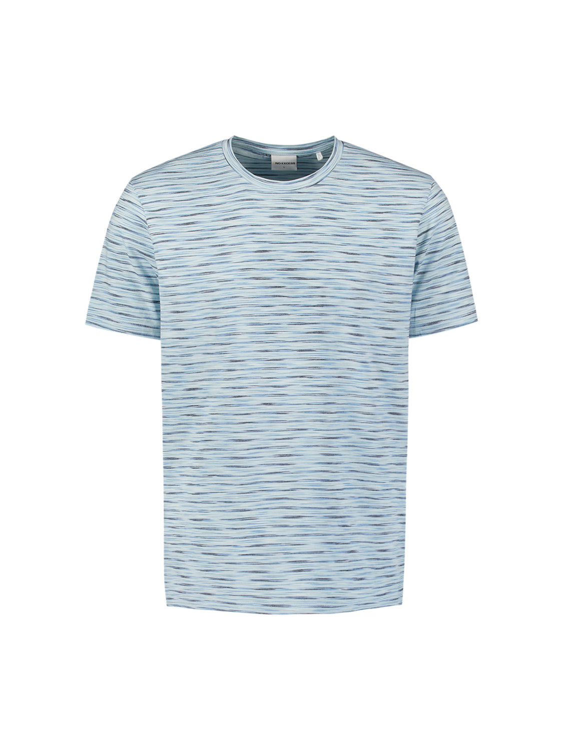 No Excess - Crewneck Melange T-Shirt - Cloud
