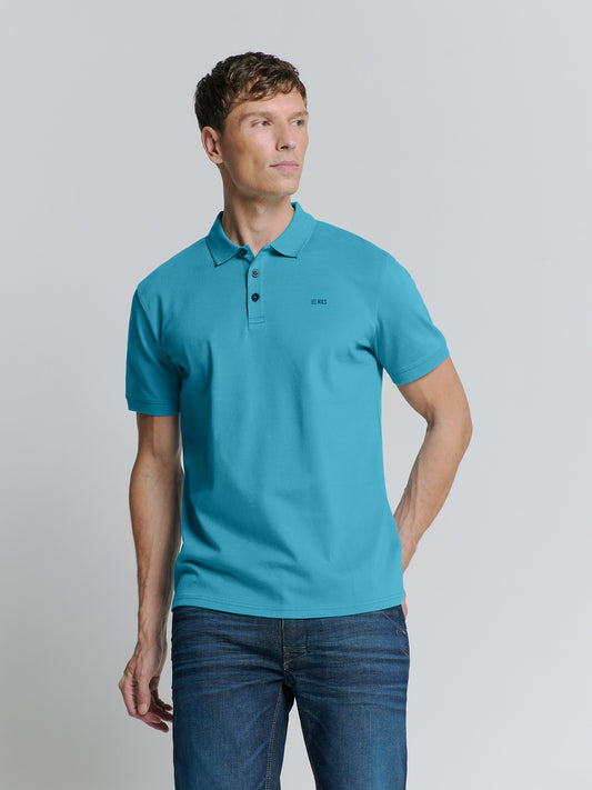 No Excess - Solid Stretch Pique Polo - Three Colours