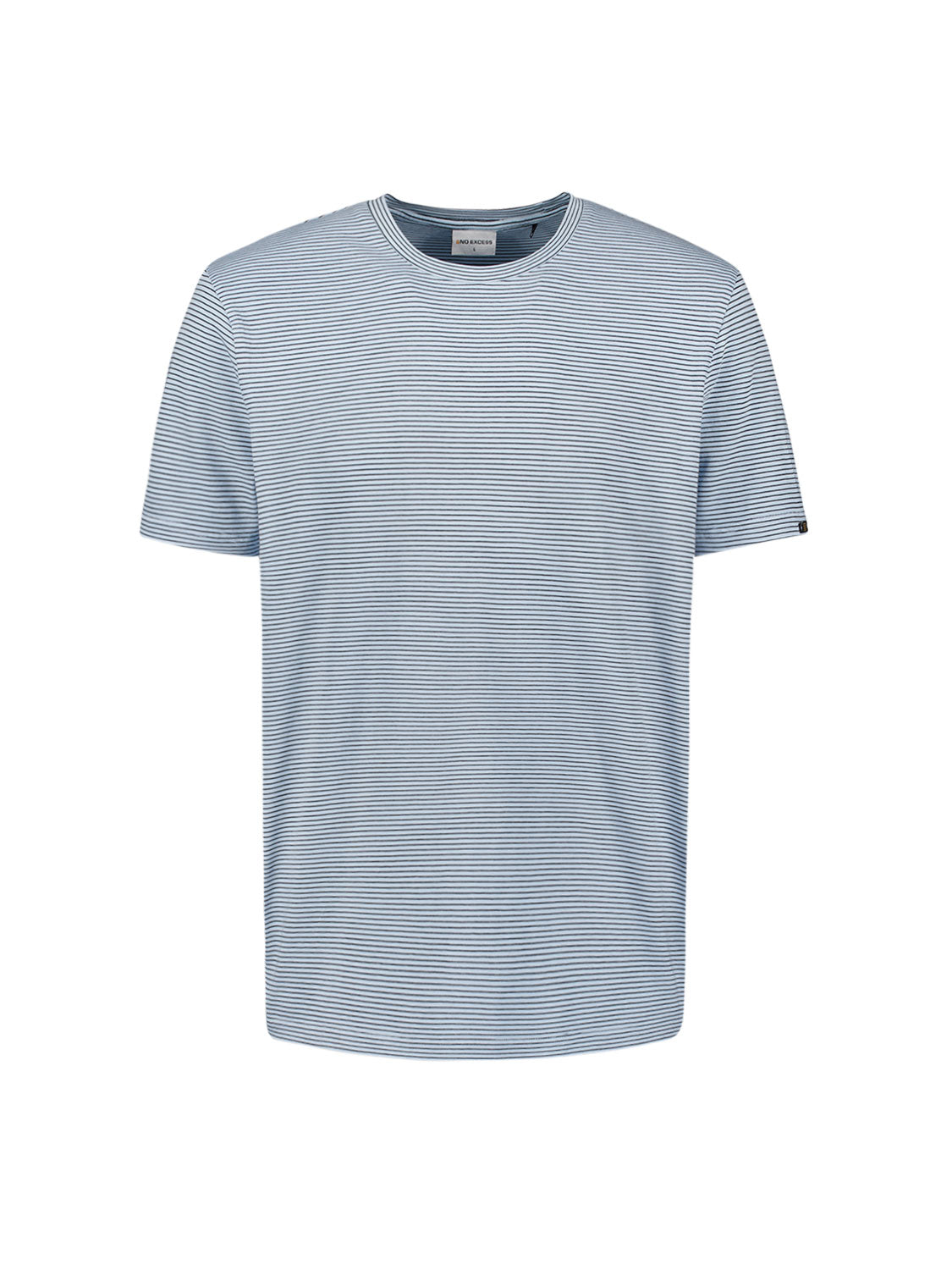 No Excess - Knitted Crewneck Tee - Sky