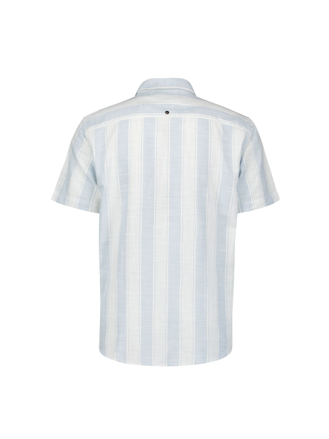 No Excess - Woven Short Sleeved Shirt - Sky