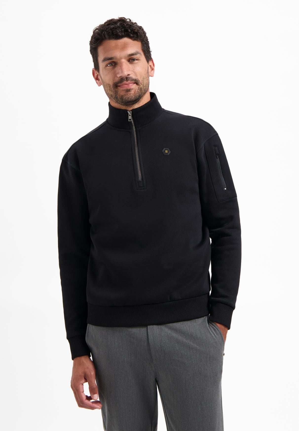 No Excess - Half Zip Sweater - Three Colours