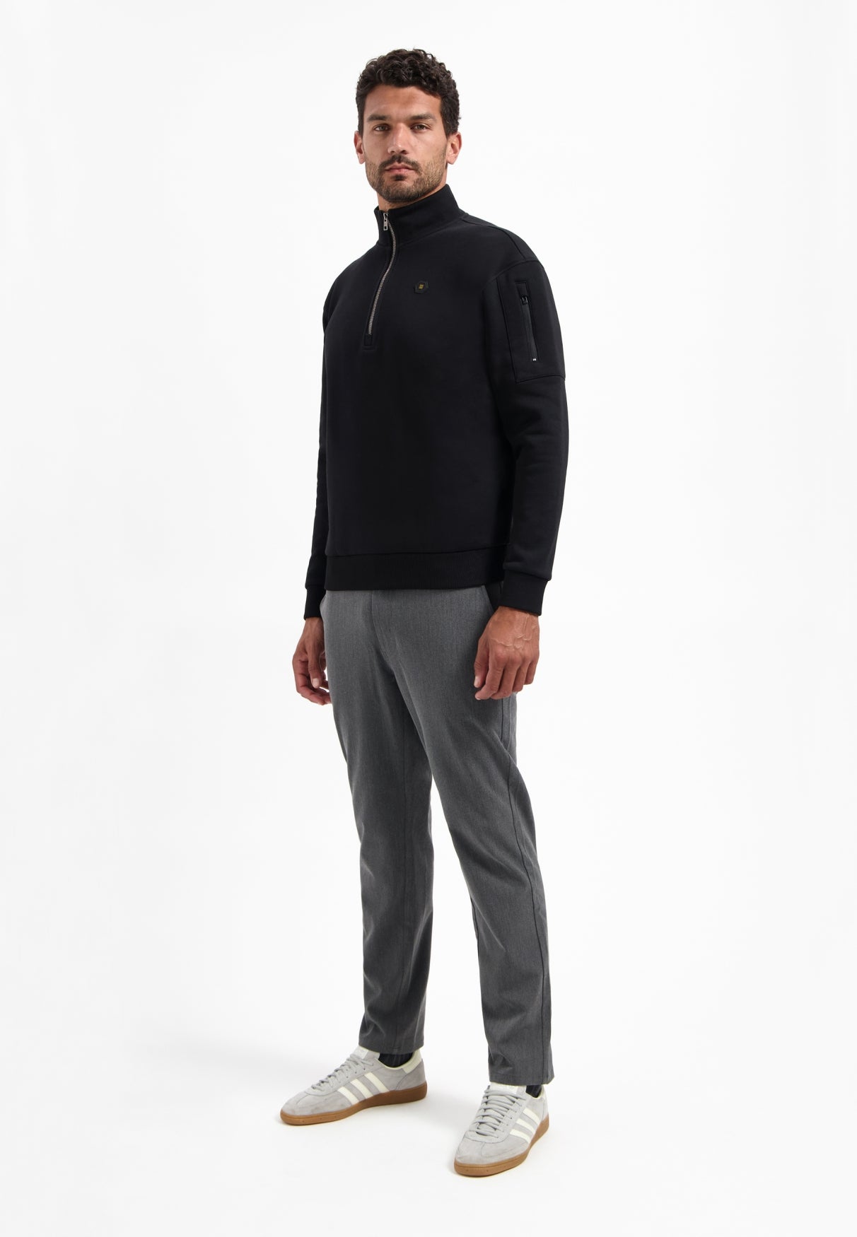 No Excess - Half Zip Sweater - Three Colours
