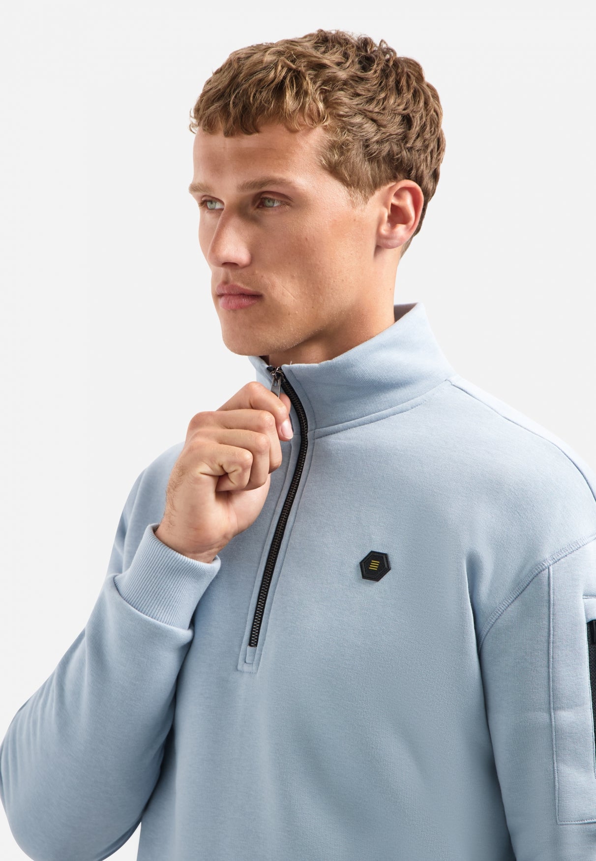 No Excess - Half Zip Sweater - Three Colours