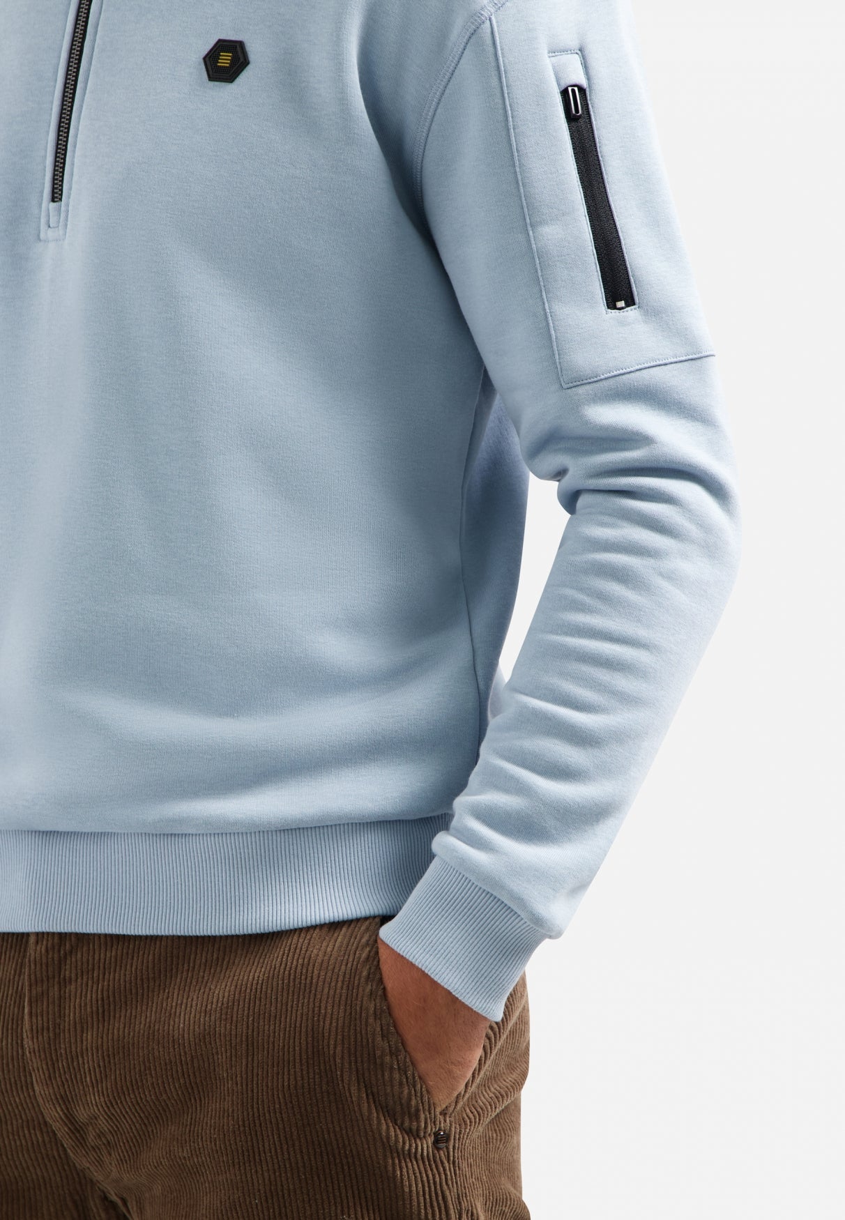 No Excess - Half Zip Sweater - Three Colours