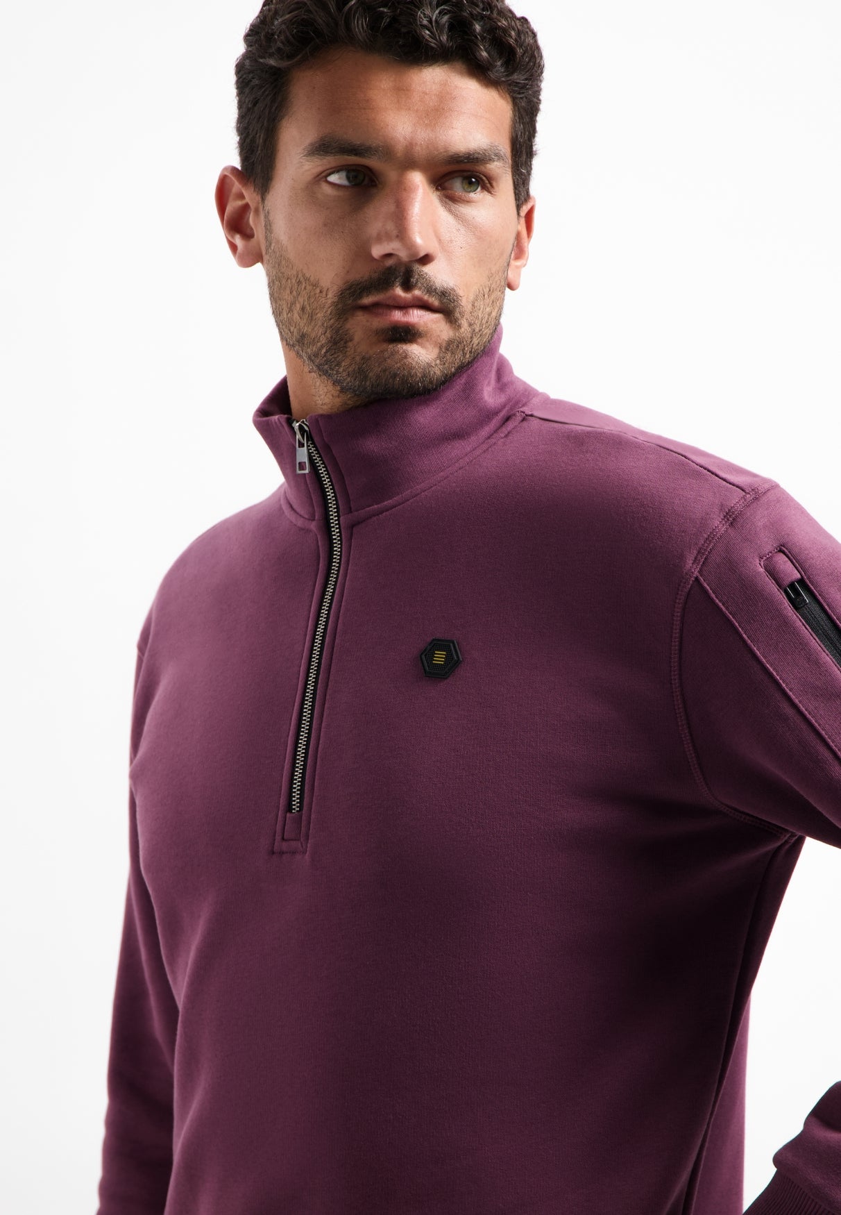 No Excess - Half Zip Sweater - Three Colours