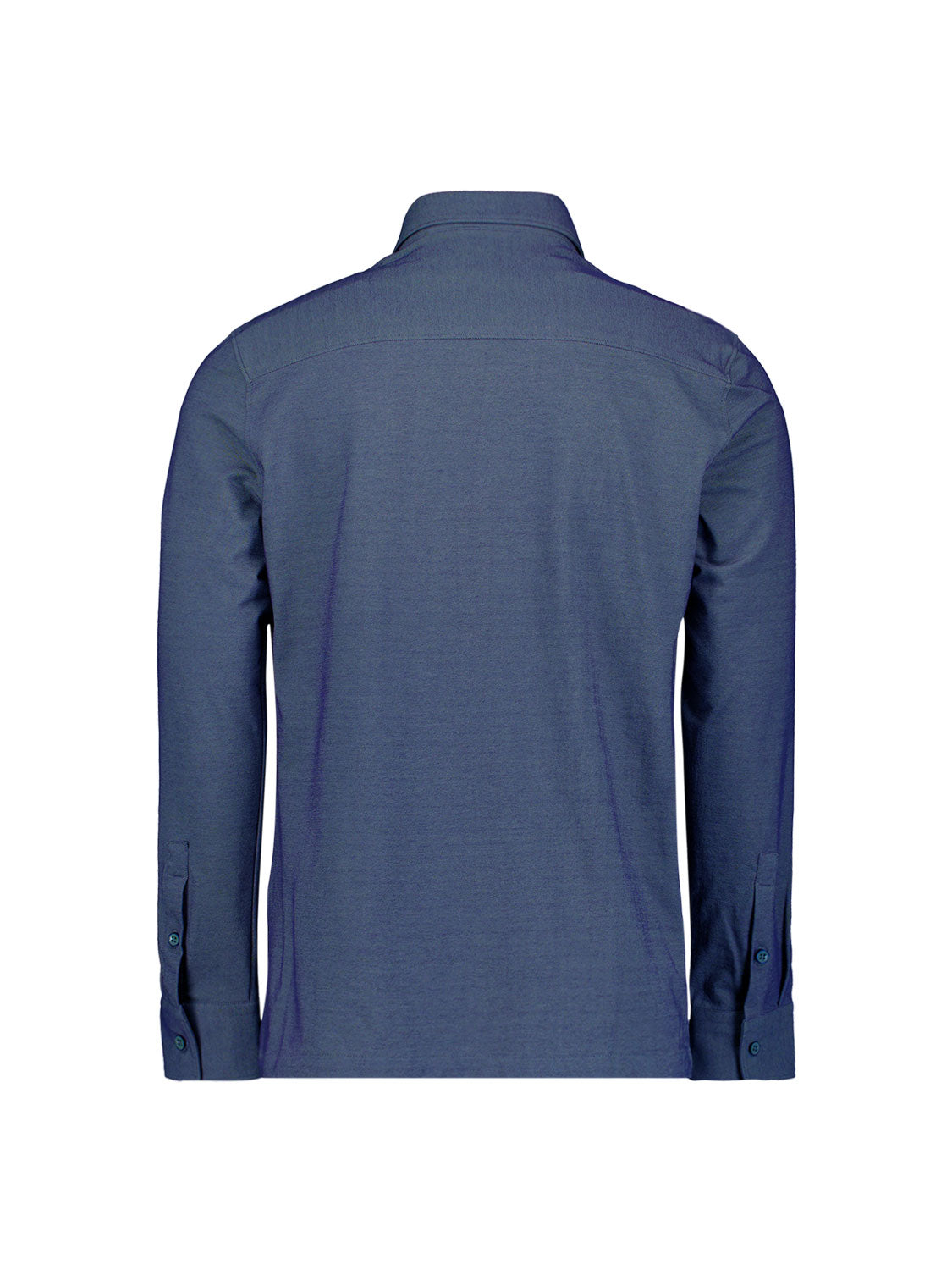 No Excess - Stretch Jersey Shirt - Washed Blue
