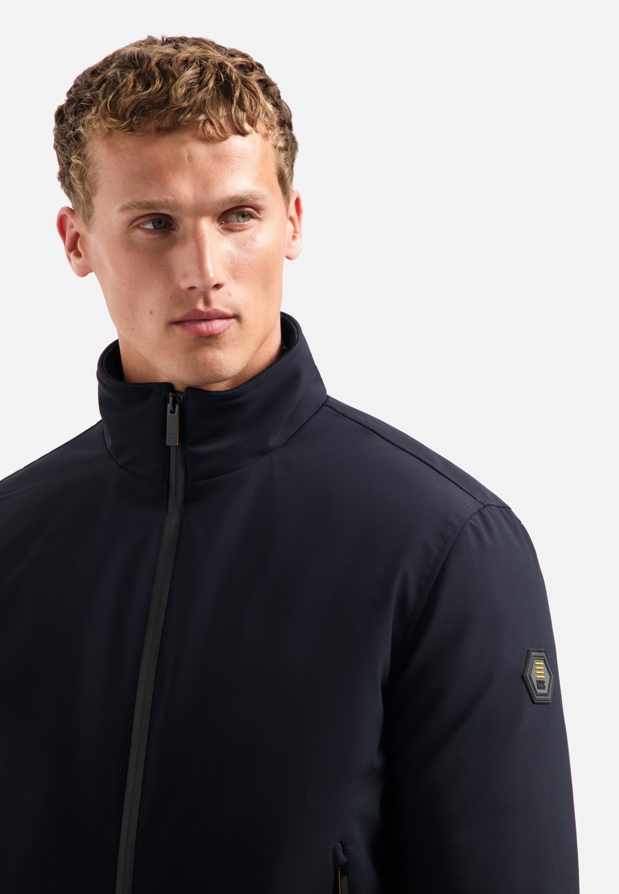 No Excess - Padded Stretch Fit Jacket - Night