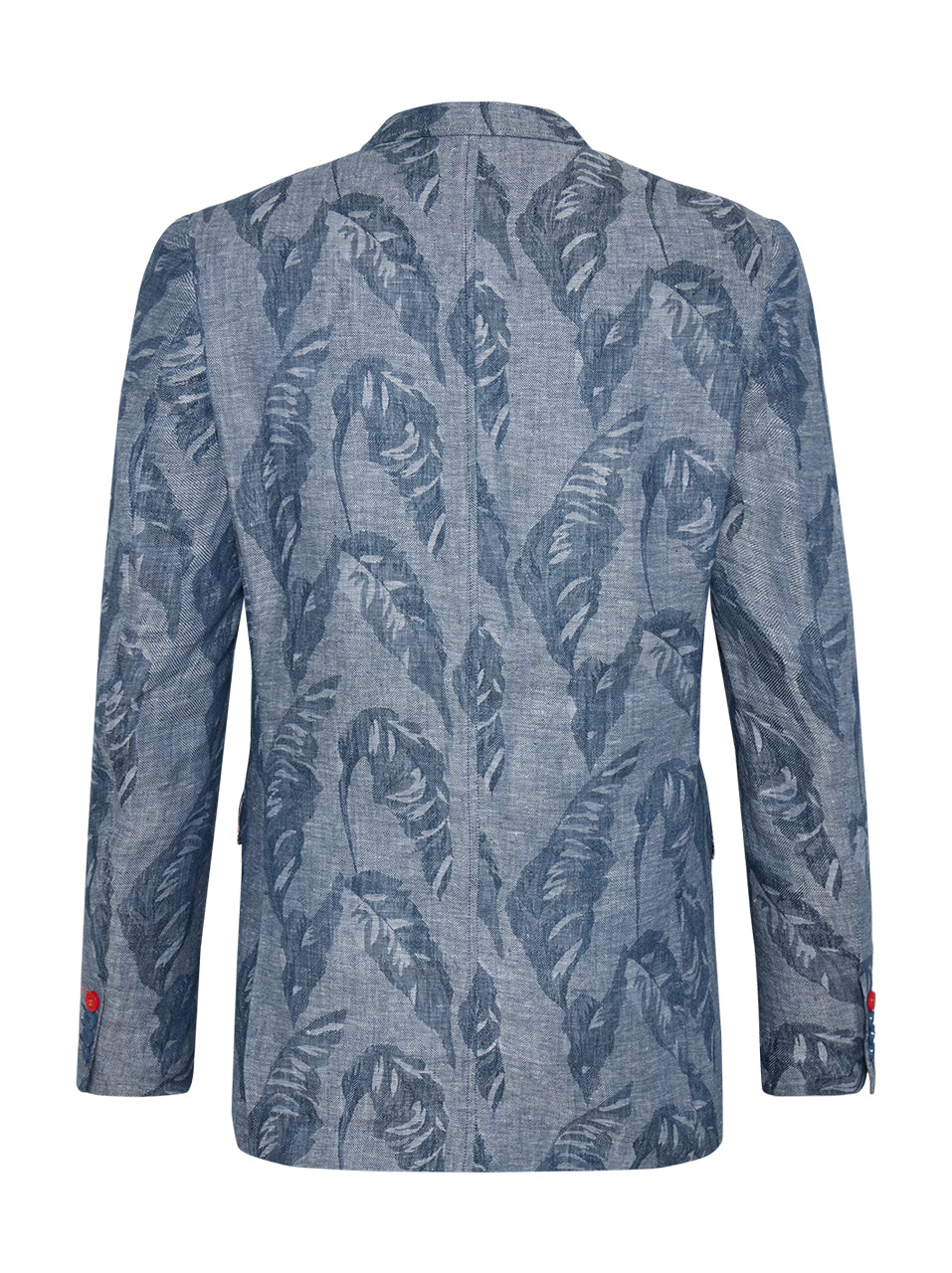 A Fish Named Fred - Linen Leaf Blazer - Navy