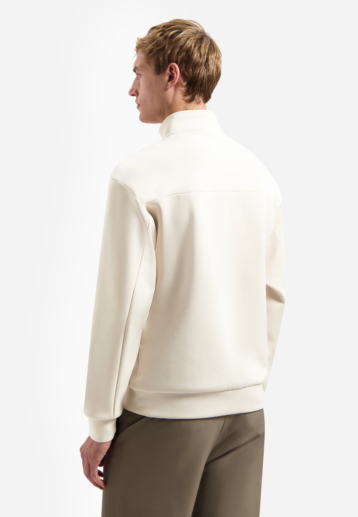 No Excess - Half Zip Sweater - Desert or Light Mauve
