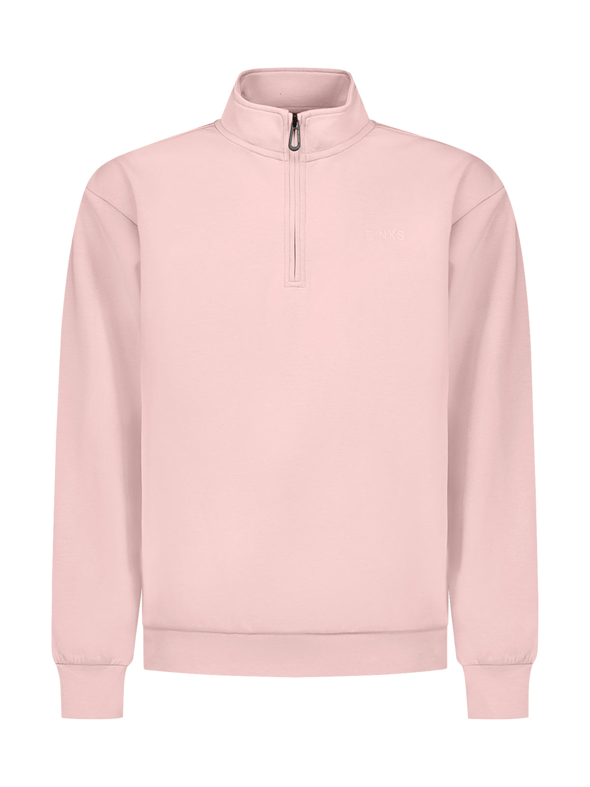 No Excess - Half Zip Sweater - Desert or Light Mauve