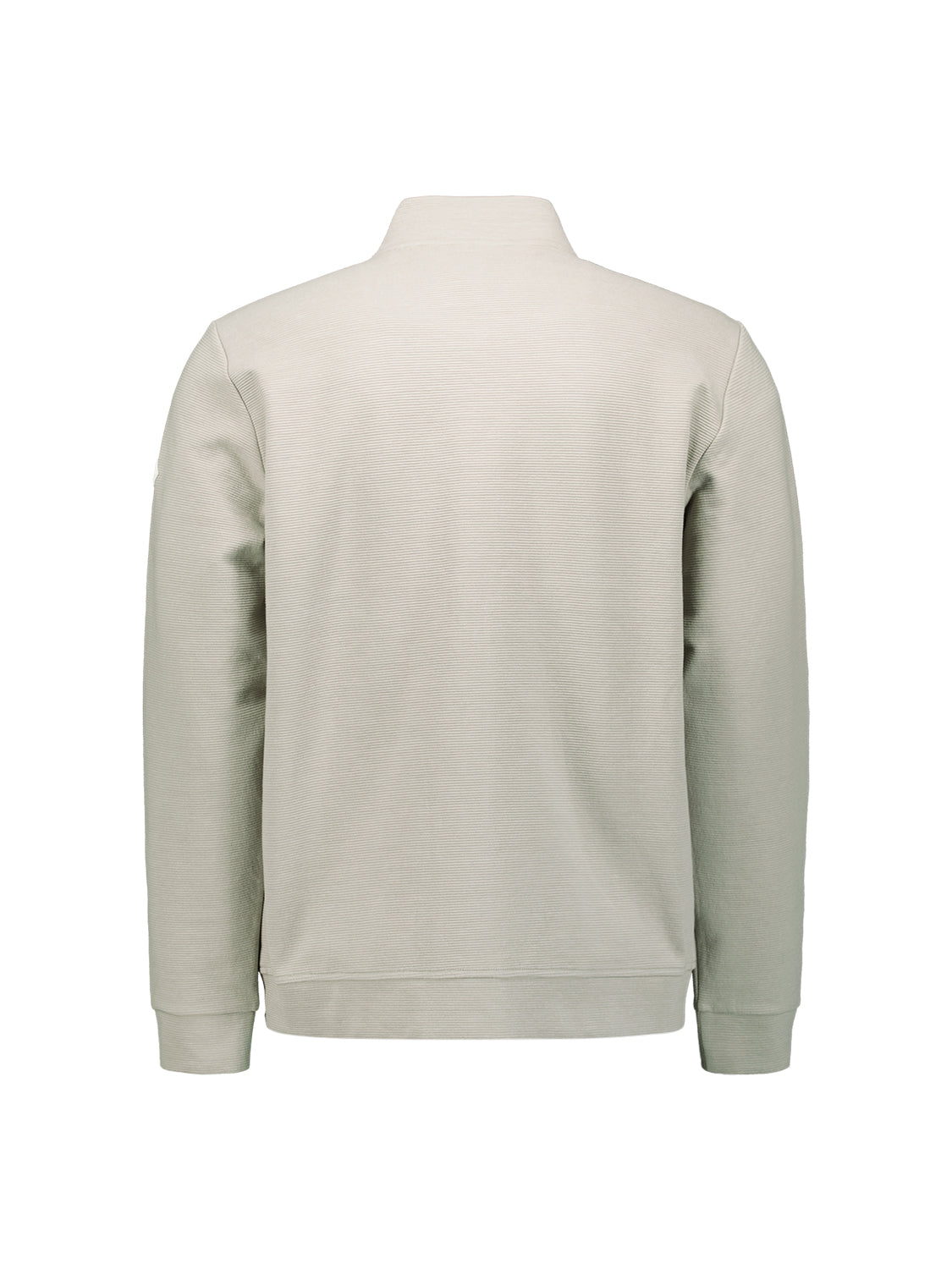 No Excess - Full Zip Sweater - Taupe