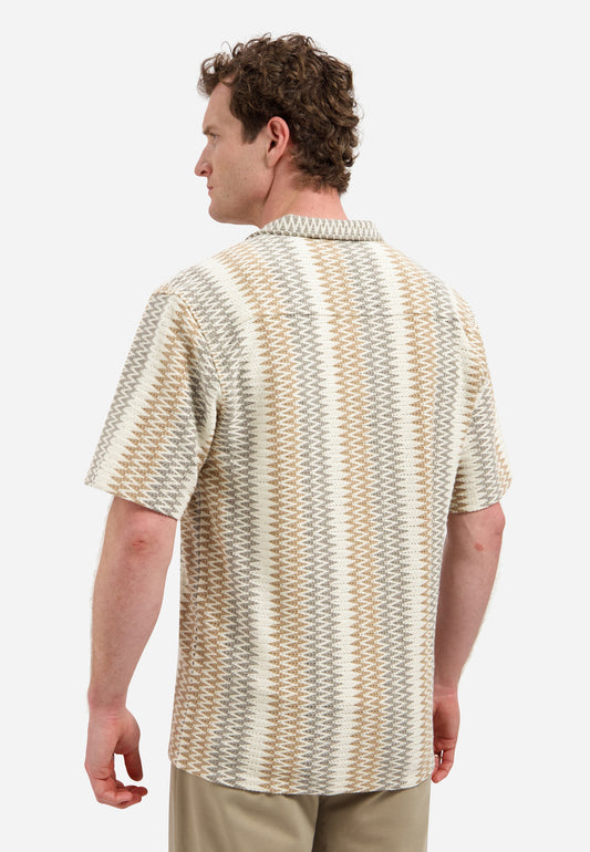 No Excess - Short Sleeved Shirt - Kit Wide Stripe