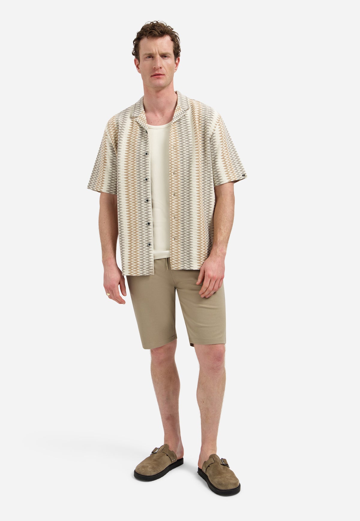 No Excess - Short Sleeved Shirt - Kit Wide Stripe