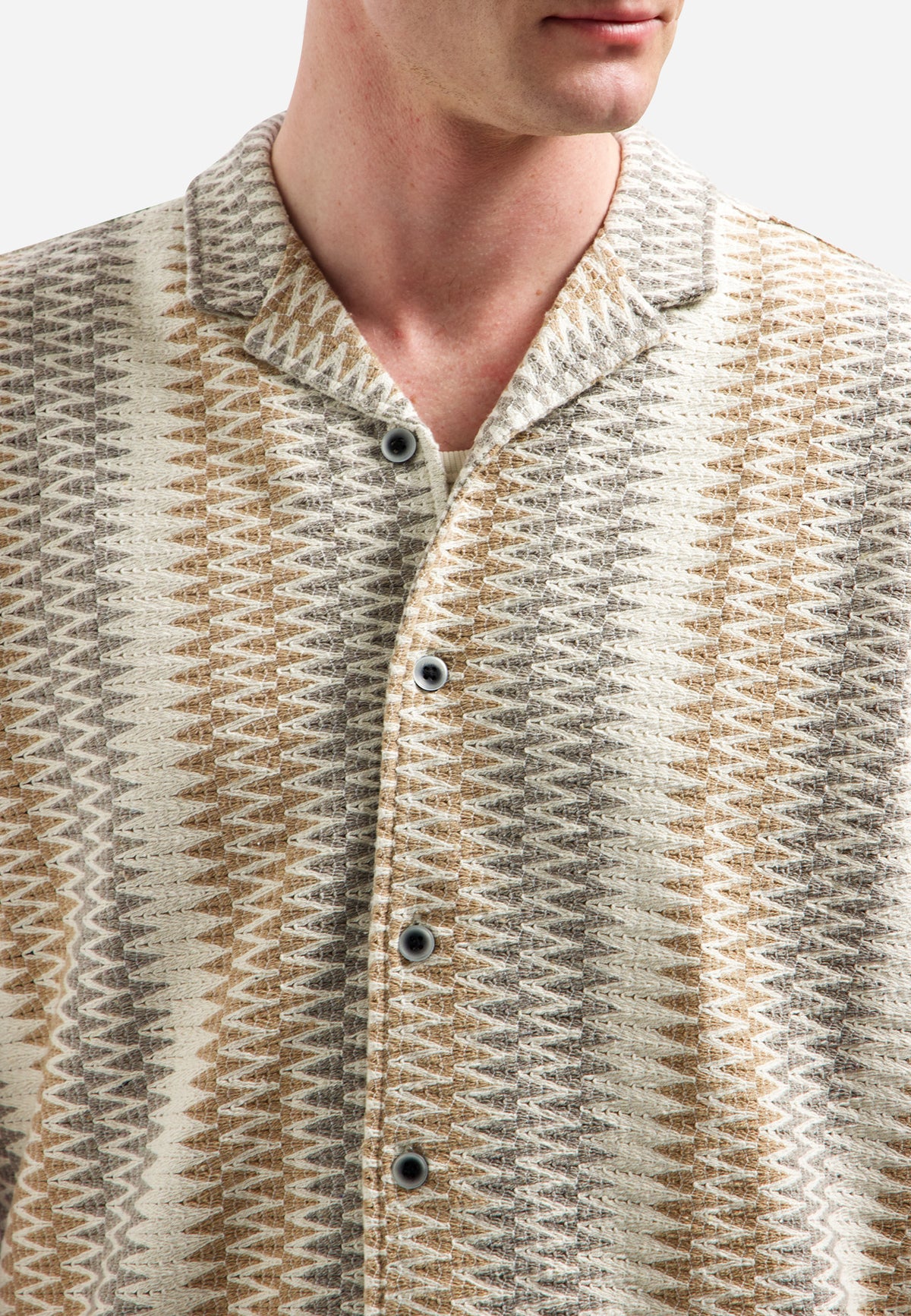 No Excess - Short Sleeved Shirt - Kit Wide Stripe