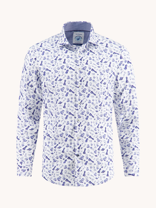 A Fish Named Fred - Chess Shirt