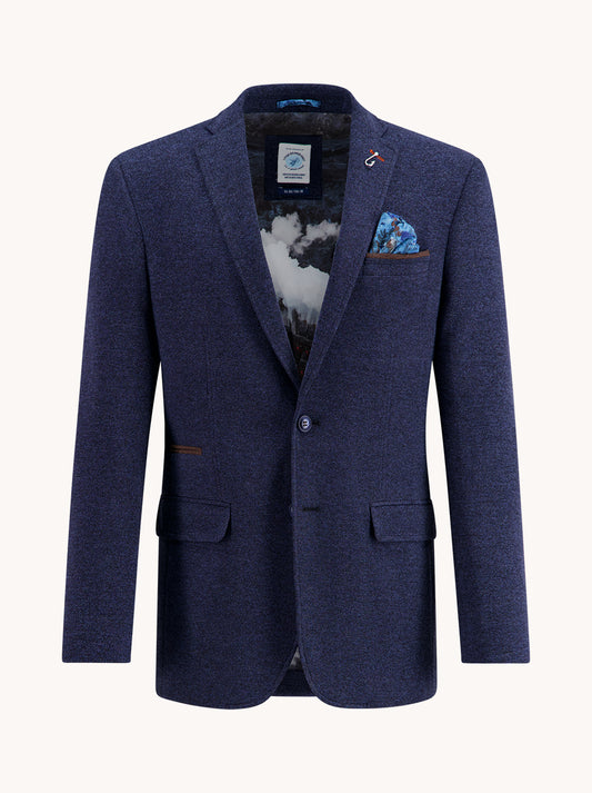 A Fish Named Fred - Pique Blazer - Navy