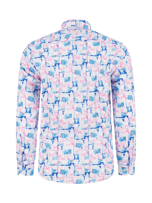 A Fish Named Fred - Abstract City Shirt