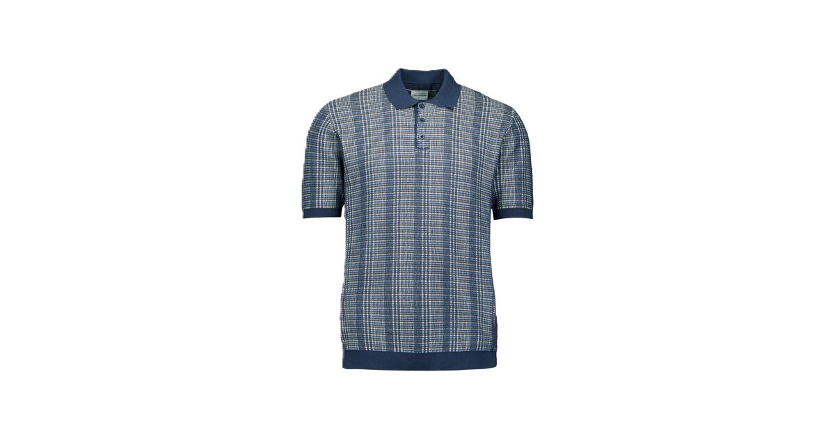 No Excess - Pullover Polo - Patterned Night