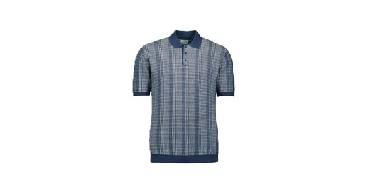 No Excess - Pullover Polo - Patterned Night