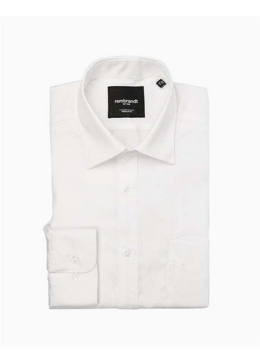 Rembrandt - Sinatra Shirt - Fine White Twill