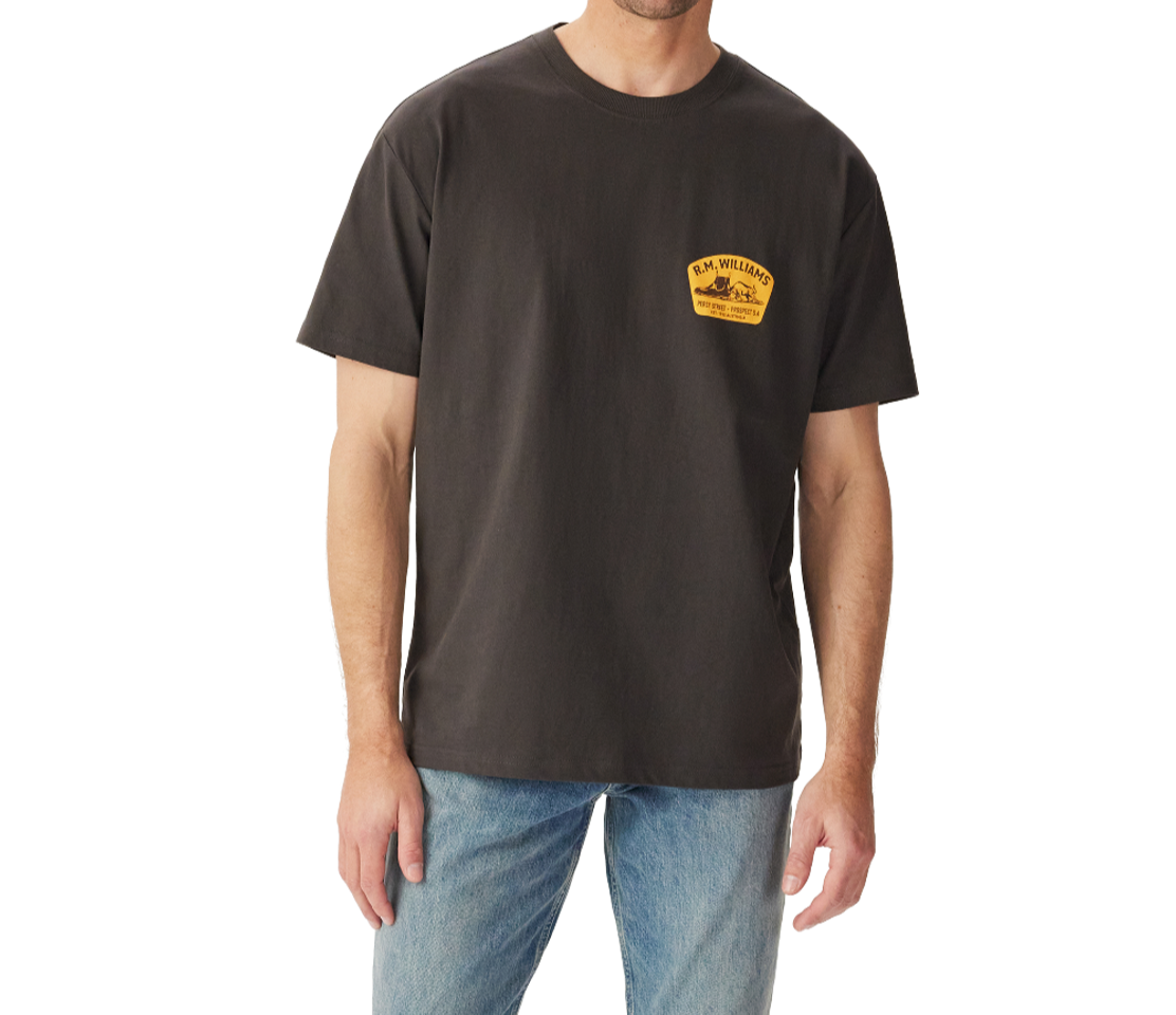 R. M. Williams - Craftsman T-Shirt - Vintage Black