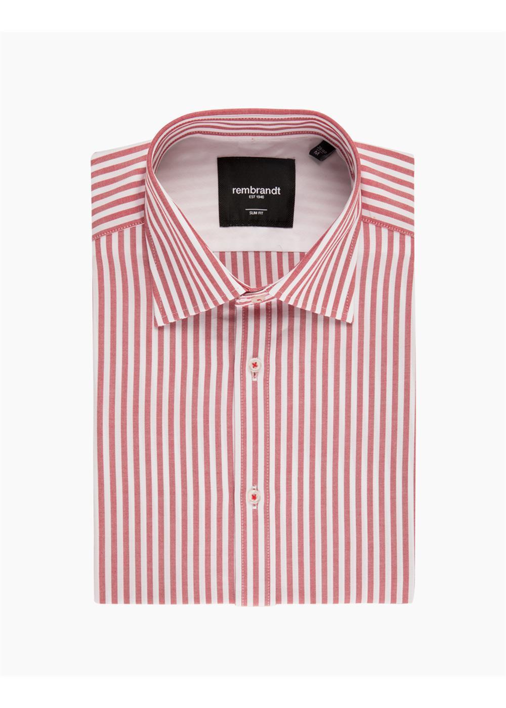 Rembrandt - Ohope Shirt - Red/White Stripe