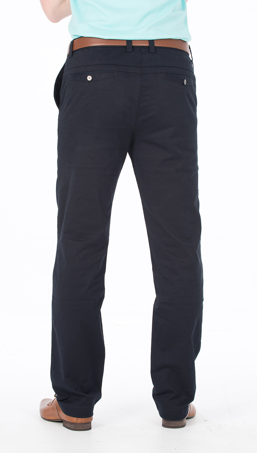 Bob Spears Active Waist Trousers - Navy - Larger Sizes
