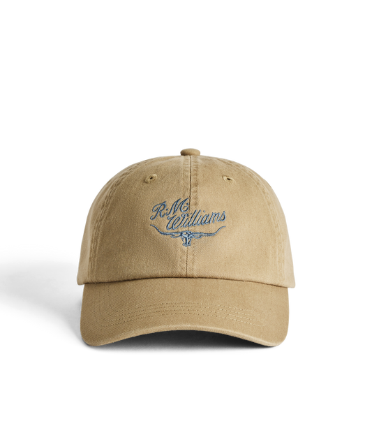 R. M. Williams - Script Longhorn Cap - Mud