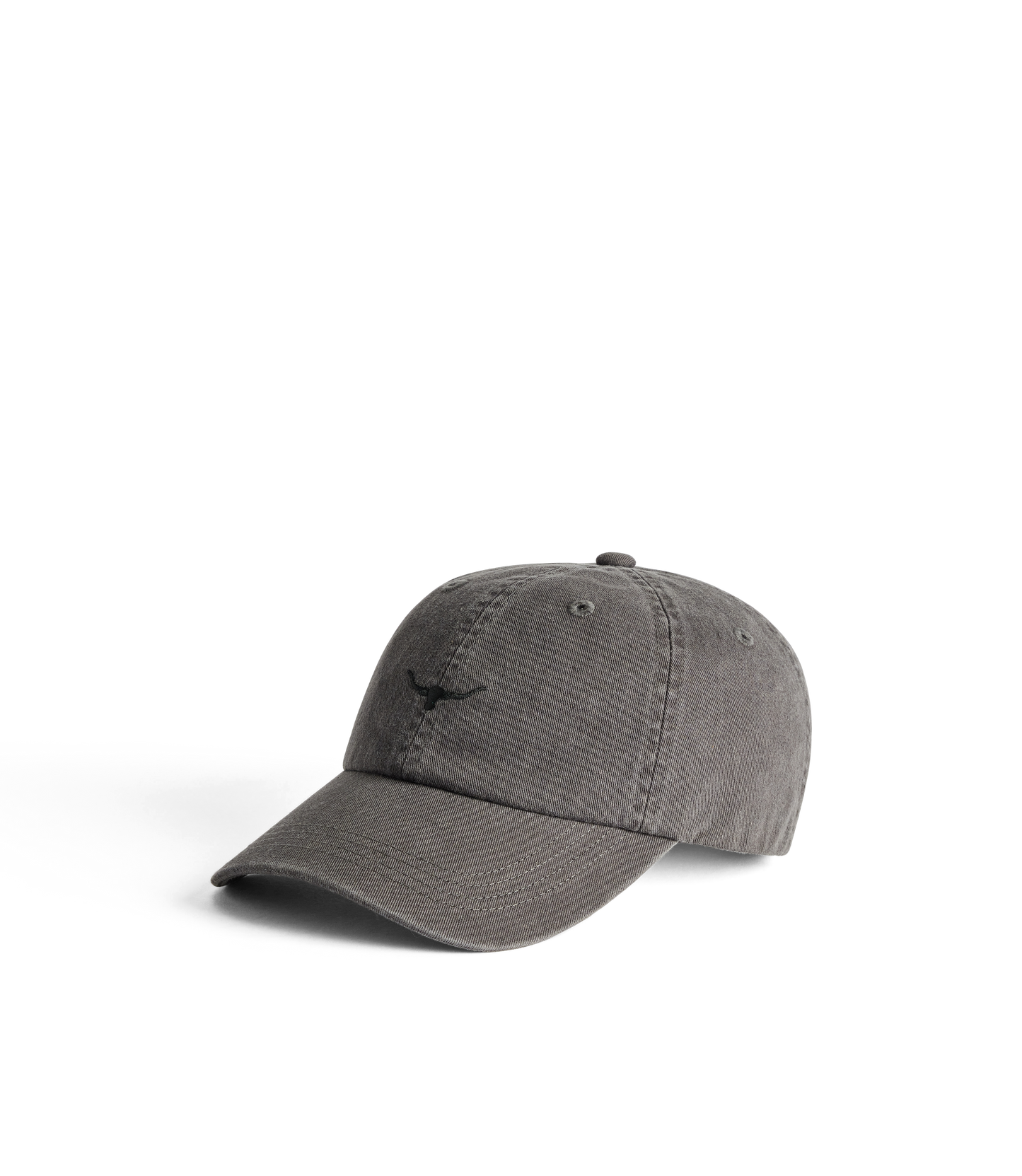 R. M. Williams - Mini Longhorn Twill Cap - Charcoal