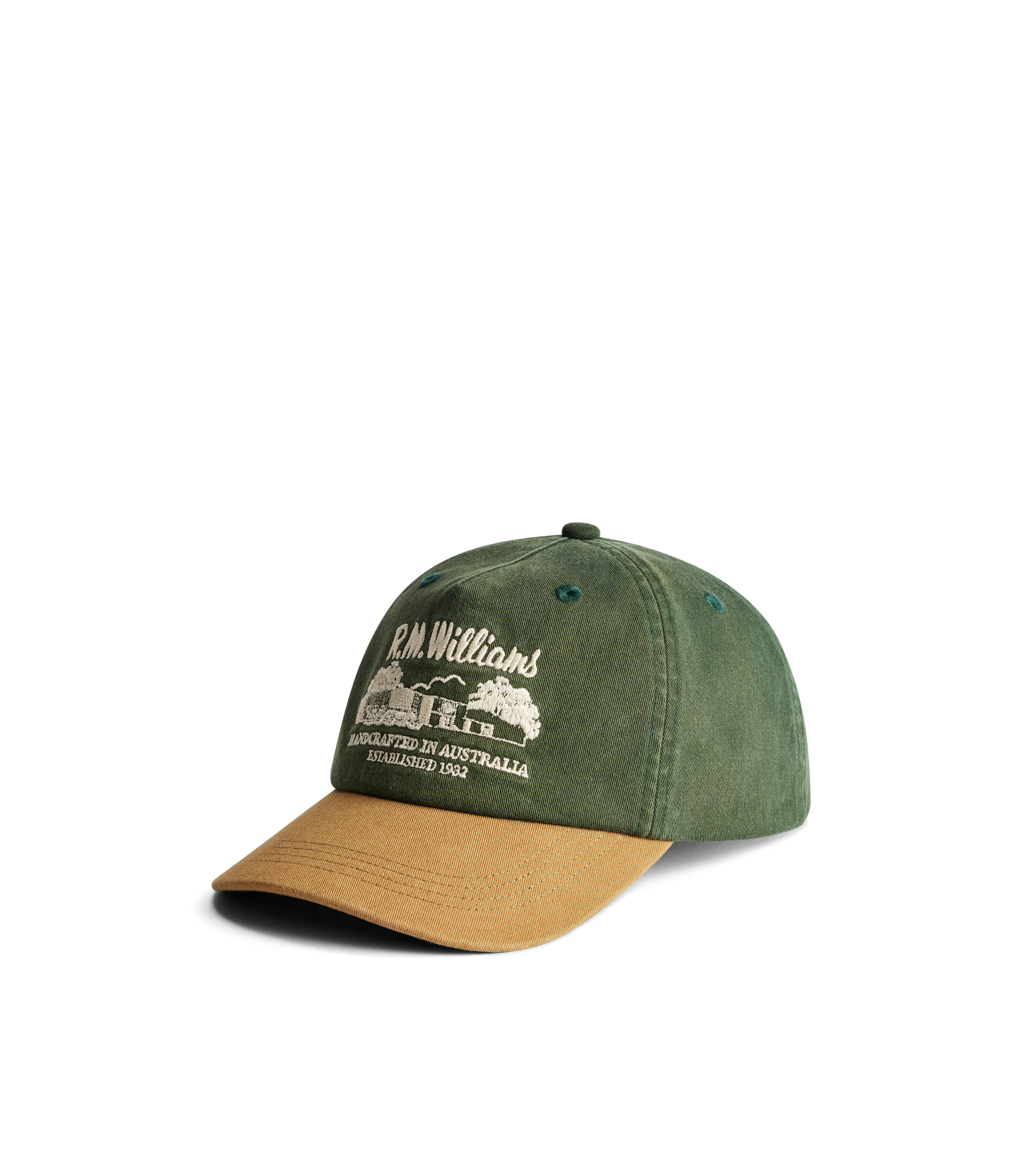 R M Williams - Workshop Twill Cap Pine