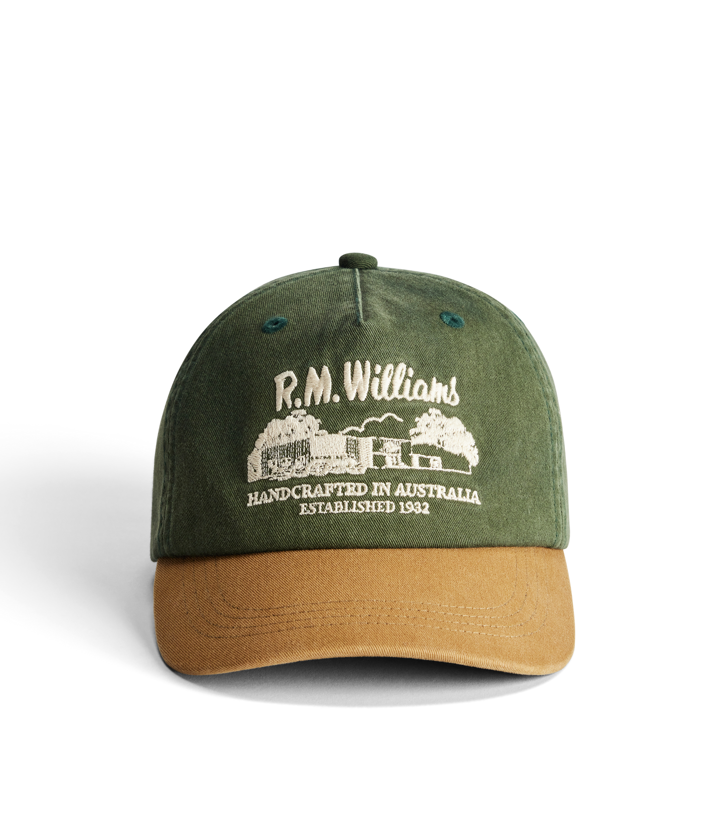 R M Williams - Workshop Twill Cap Pine