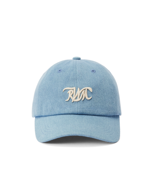 R. M. Williams - RMW Cursive Twill Cap - Indigo Wash