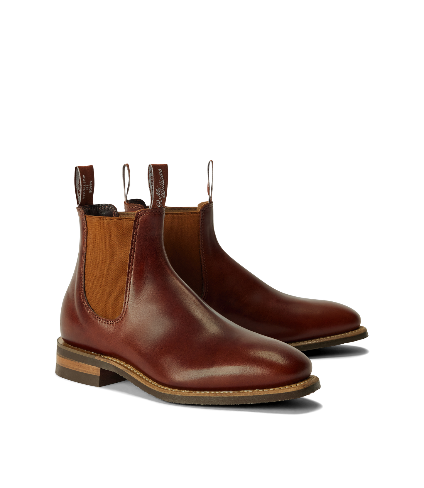 R. M. Williams - Comfort Craftsman - Mid Brown/Saddle