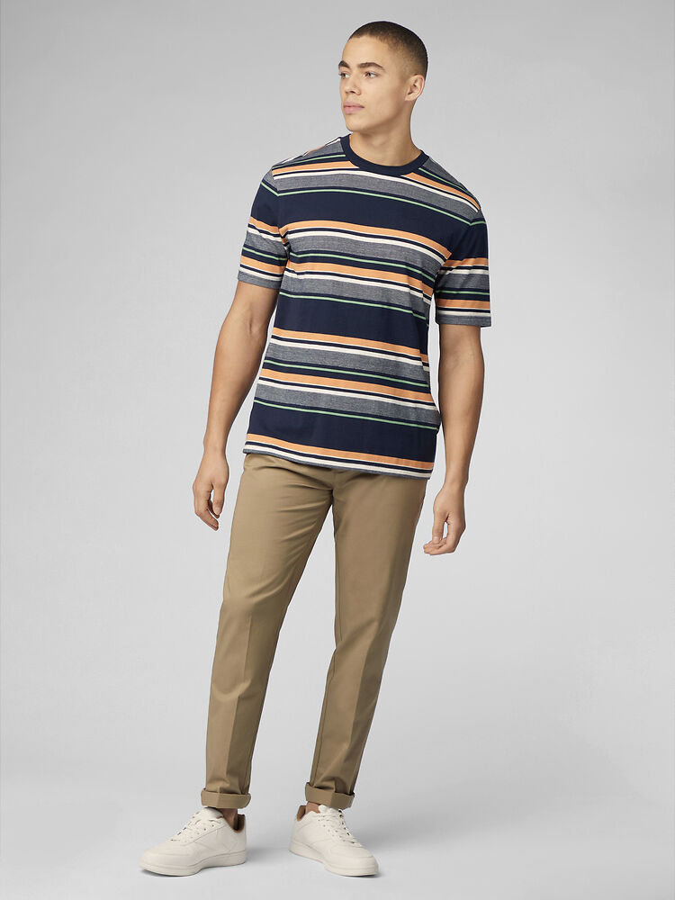 Ben Sherman - Engineered Stripe Tee