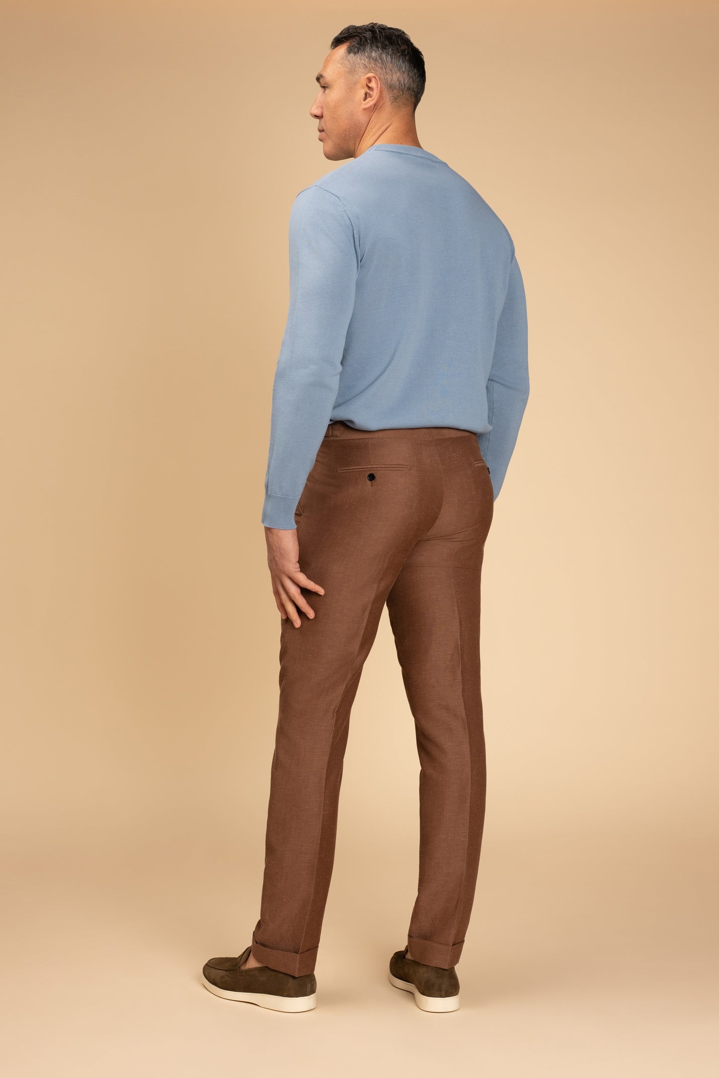 Rembrandt - Como Crew Neck - Dusty Blue