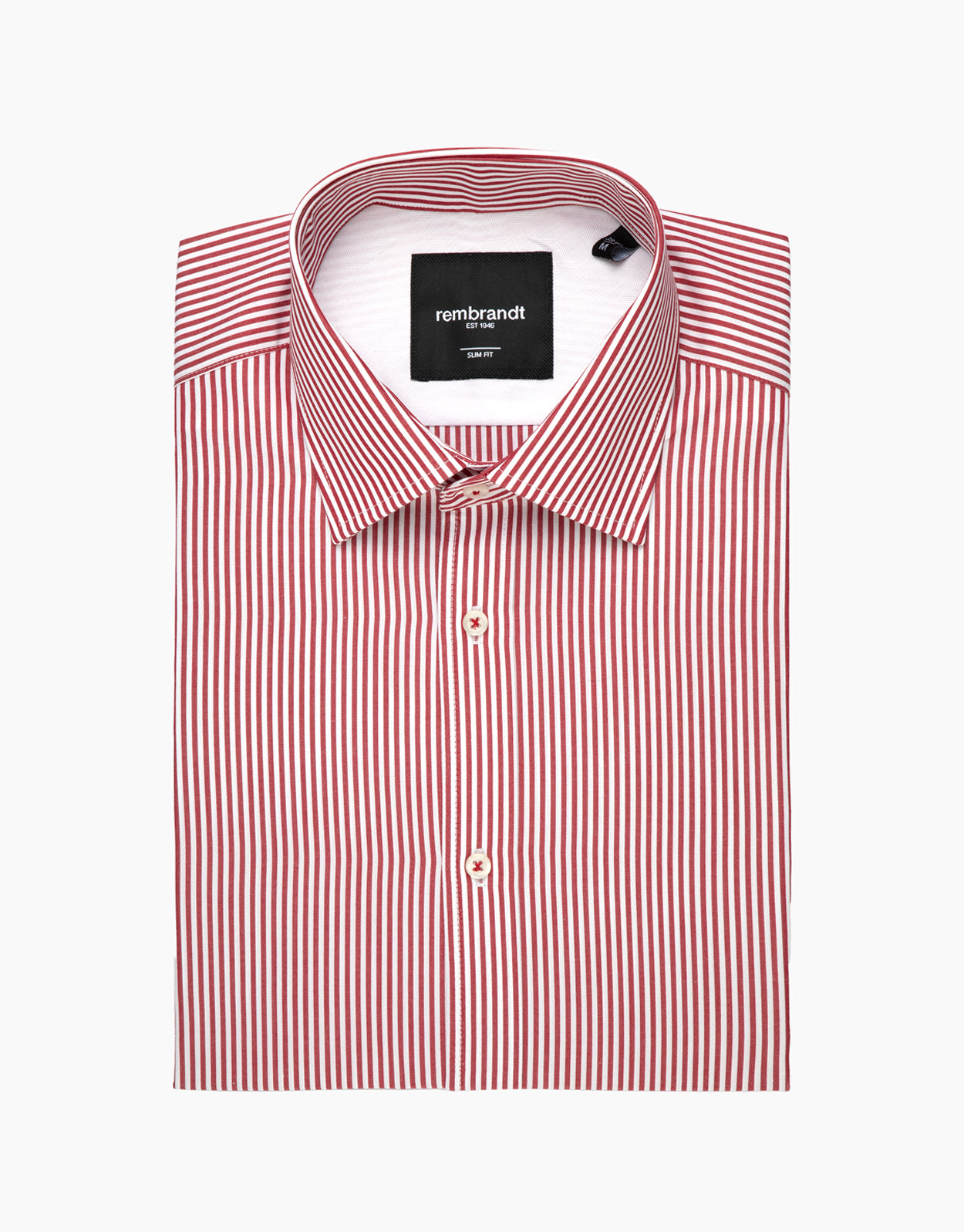 Rembrandt - London Shirt - Red Bengal Stripe