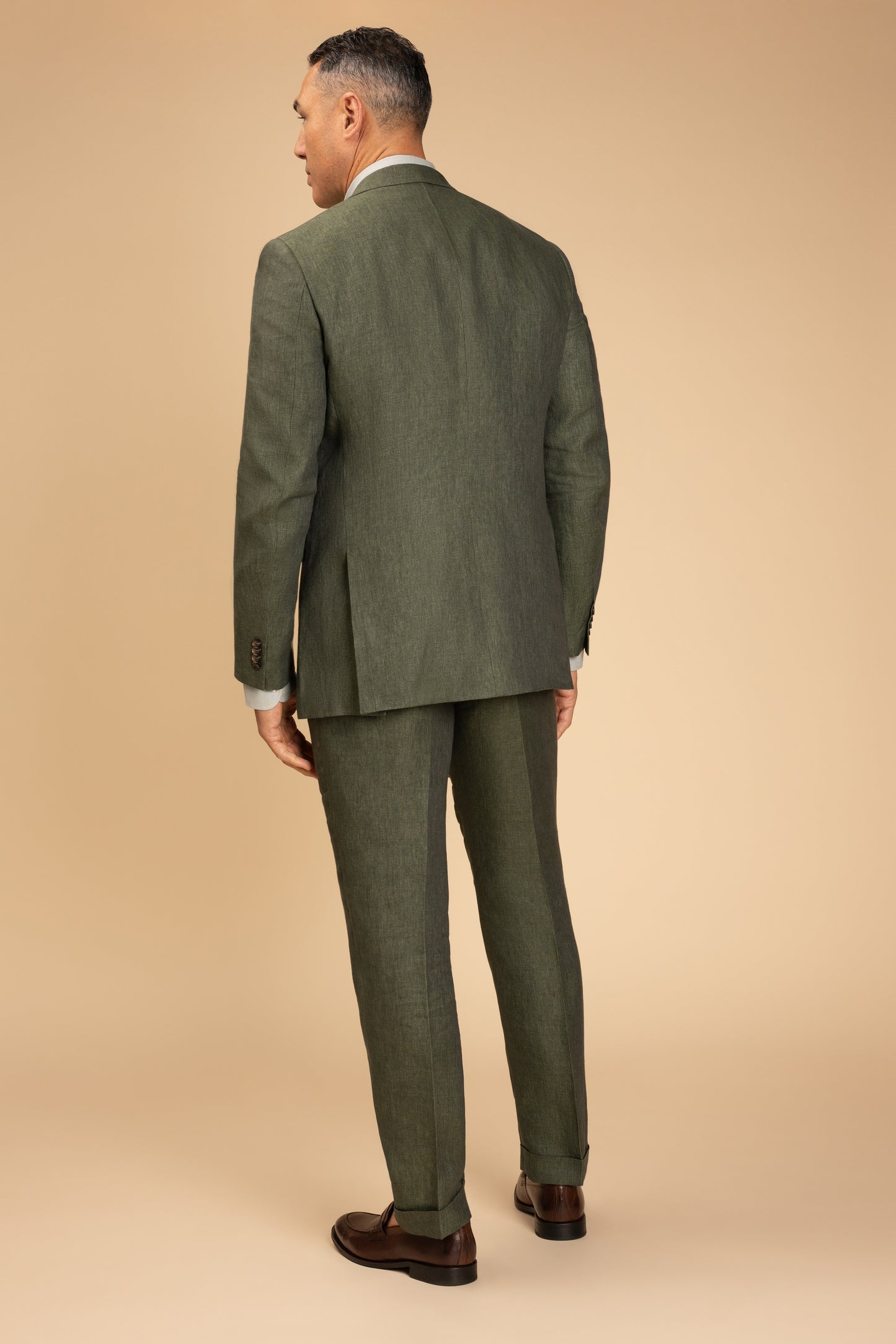 Rembrandt - Lyon Linen Blazer - Olive Green